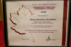 Heritage Status Award