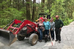 HHA volunteers at Allco Park workbee